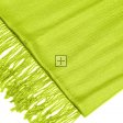 Solid Pashmina 8148 Lime Green