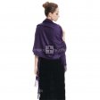 Solid Pashminal 8149 Dark Purple