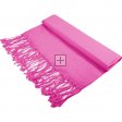 Solid Silky Pashimina 8154 Rose