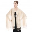 Solid Silky Pashmina 8155 Seashell