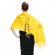 Solid Pashmina 8143 Golden Yellow