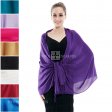 Solid Pashmina 1681S (12 Random colors, 1 Doz)