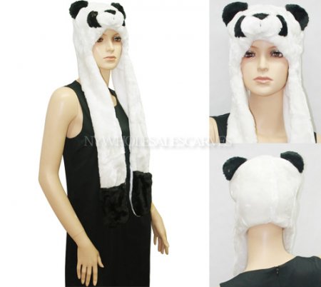 Animal Hats With Paws 9034-2 Panda