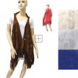 Micro Suede Leather Scarf Vest #2865030-3  Micro Suede Leather Scarf Vest #2865030-3