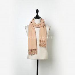 Classic Solid Shawl #AZ2103 Almond