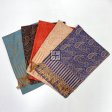 Striped Border Small Paisley Pashmina NY23174(11COLORS, 1DZ )