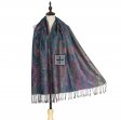 Luxurious Metallic Floral Pashmina SF23133 ( 12COLORS, 1DZ)