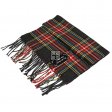 Cashmere Feel Scarf C131-1 Black/Green/Red