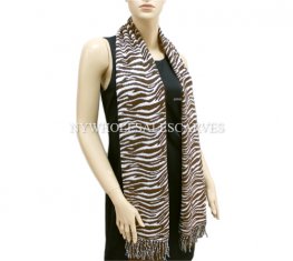 Cashmere Feel Scarf 505-02 Color: Brown