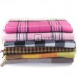 Plaid Cashmere Feel Scarf CS88(12 Colors, 1 Doz)