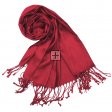 Solid Pashmina DXG06 Burgundy