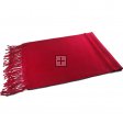 Solid Pashmina DXG06 Burgundy
