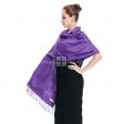 Solid Pashmina DXG14 Violet