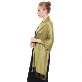 Solid Pashmina DXG09 Khaki  Solid Pashmina DXG09 Khaki
