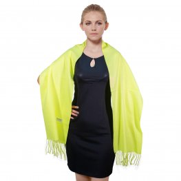 NY3929 Cashmere Feel Scarf Lime Green
