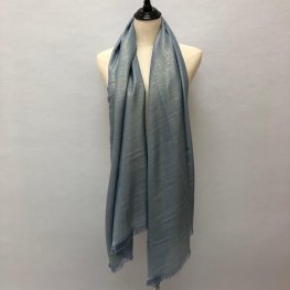 GH231287 Solid Metallic Wrap: Muted Blue