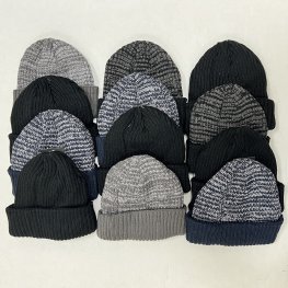 Knit Fleece Hats H53101 (4 Colors, 1 DZ)