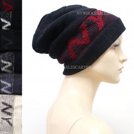 Knit Winter Hat Beanie JH199 (6 Colors, 1 Doz)