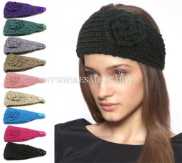 Fashion Headband HC734 (9 Colors, 1 Doz)