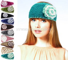 Fashion Crochet Headband LB287 (10 Colors, 1 Doz)