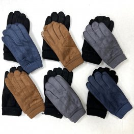 Men’s Microfiber Lined Glove HC888 ( 4Colors, 1Doz)