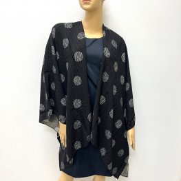 Chic Polka Dot Kimono HR23021-134  Chic Polka Dot Kimono HR23021-134