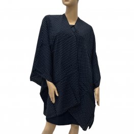 Classic Dots Print Kimono HR23021-21  Classic Dots Print Kimono HR23021-21