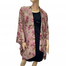 Vintage Floral Kimono HR23021-38