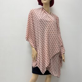 Cute Casual Pink Kimono: HR23021-123
