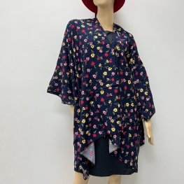 Vintage Floral Kimono HR23021-46  Vintage Floral Kimono HR23021-46