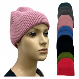 Classic Winter Knit Hat HY-1896 (7COLORS 1 DZ)