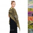 Indian Paisley Pashmina IPBS (7 Colors, 1 Doz)