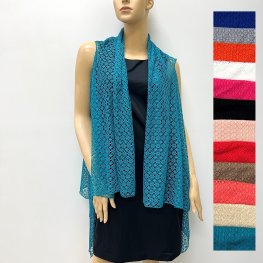 Chic Crochet Kimono JB425 (12Colors , 1Doz)