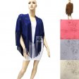 Micro Suede Leather Scarf Vest JS-4005  Micro Suede Leather Scarf Vest JS-4005
