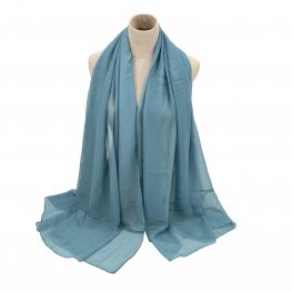 Silk Soft Oversize Shawl MM7707 L-Teal  Silk Soft Oversize Shawl MM7707 L-Teal
