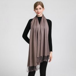 Solid Pashmina 8112 Mocha