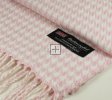 Houndstooth Plaid Scarf #06-06 Color: Light Pink
