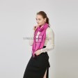 Premium Silky Shawl 9610 Deep Magenta
