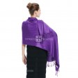 DXG Solid Pashmina DXGP11-10 Purple
