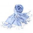 DXG Solid Pashmina DXGP11-17 Sky Blue
