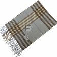 Giant Check Scarf #NY3933 Color: Baby Blue