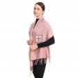 Premium Event Solid Pashmina NY7706 Baby Pink