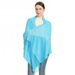 Premium Event Solid Pashmina NY7707 Turquoise