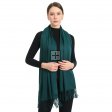 Premium Event Solid Pashmina NY7721 Hunter Green