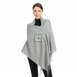 Premium Event Solid Pashmina NY7723 Medium Grey