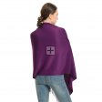 Premium Event Solid Pashmina NY7727 Dark Purple