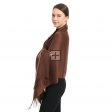 Premium Event Solid Pashmina NY7732 Coffee