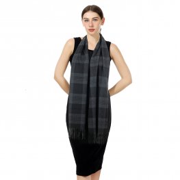 Cashmere Fell Scarf C22-2 Charcoal