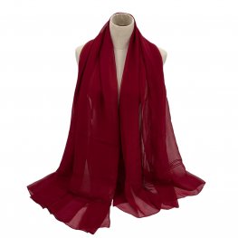 Silk Soft Oversize Shawl MM7701 D-Red