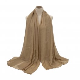 Silk Soft Oversize Shawl MM7709 Tan  Silk Soft Oversize Shawl MM7709 Tan